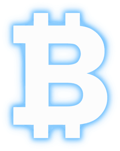 transparent bitcoin symbol with glowing blue effect - Download Free Stock Videos Pikwizard.com