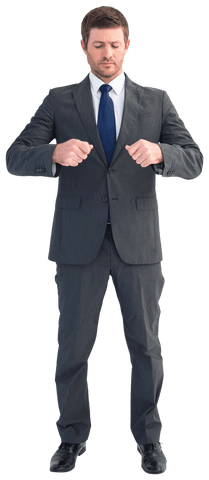 confident businessman raising hands achieving business goals - Download Free Stock Videos Pikwizard.com