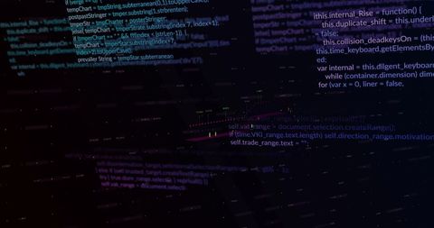 dynamic data processing and coding program visualization - Download Free Stock Images Pikwizard.com