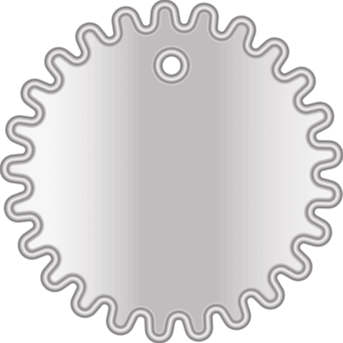 Silver Badge with Edge Style on Transparent Background - Download Free Stock Videos Pikwizard.com