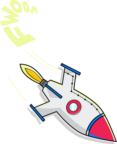 cartoon rocket launch with transparent background for dynamic illustrations - Download Free Stock Videos Pikwizard.com