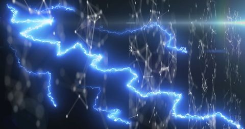 electrifying blue network with digital energy connections - Download Free Stock Images Pikwizard.com