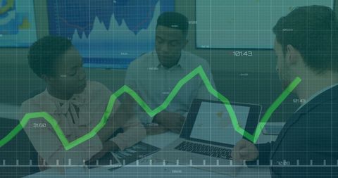 financial data analysis in professional business meeting - Download Free Stock Images Pikwizard.com