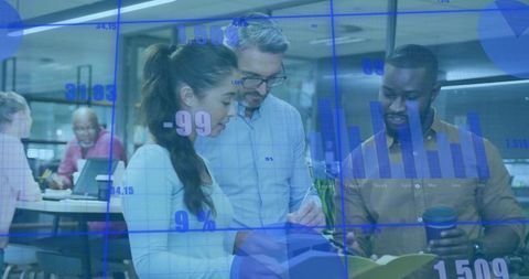 Dynamic Team Collaboration with Financial Chart Overlays