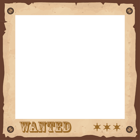 transparent wanted poster with aged parchment and sheriff stars - Download Free Stock Videos Pikwizard.com