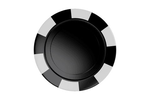3D Transparent Black Casino Chip Illustration - Download Free Stock Videos Pikwizard.com