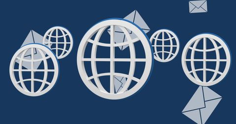 global communication and networking visualization - Download Free Stock Images Pikwizard.com