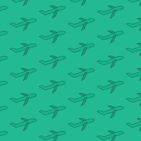 Green Airplane Pattern on Transparent Background - Download Free Stock Videos Pikwizard.com