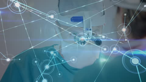 Futuristic Surgery with Doctor Using Advanced Technology