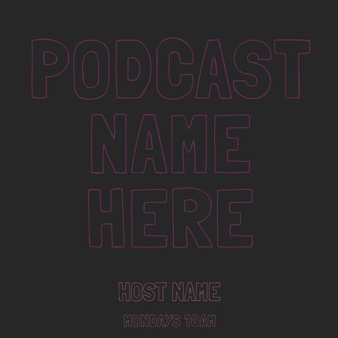 Minimalist Podcast Promotion Template for Audio Series - Download Free Stock Templates Pikwizard.com