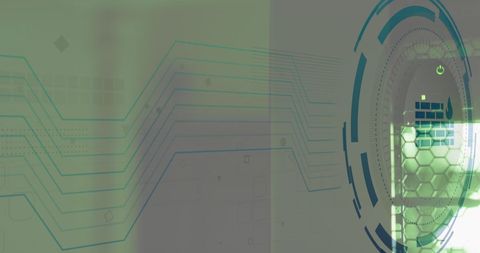 abstract network security interface with firewall icon and data server - Download Free Stock Images Pikwizard.com