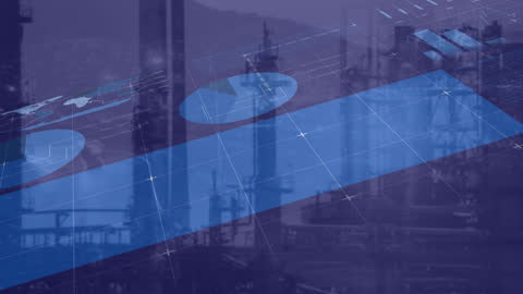 Digital Data Interface Over Cityscape Abstraction