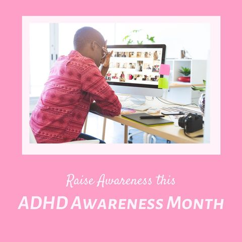 stressed businessman during adhd awareness month campaign - Download Free Stock Templates Pikwizard.com