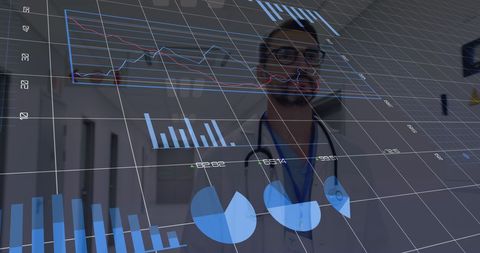 Dual Focus on Medicine and Finance Overlap Charts