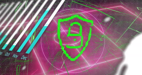 Cybersecurity Digital Shield with Data Processing Elements