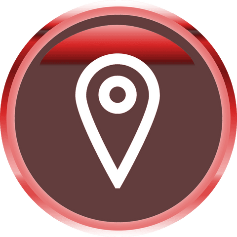 Red Navigation Pin Icon on Transparent Background - Download Free Stock Videos Pikwizard.com