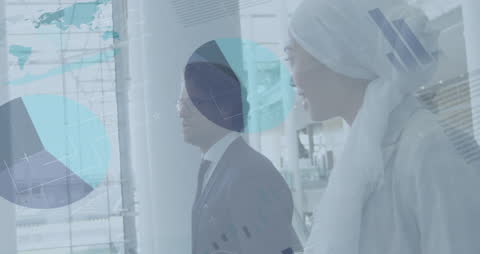 Multicultural Business Professionals Discussing Financial Strategy