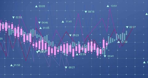 Abstract Financial Data Visualization with Graphs - Download Free Stock Images Pikwizard.com