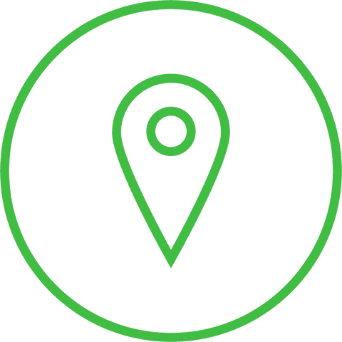 green location pin icon on transparent background illustration - Download Free Stock Videos Pikwizard.com
