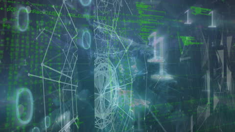 Digital Data Processing with Abstract Geometric Patterns