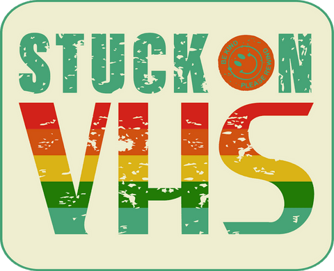 stuck on vhs retro rainbow transparent design - Download Free Stock Videos Pikwizard.com
