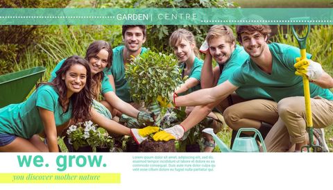 Teamwork in Gardening to Promote Growth and Community Spirit - Download Free Stock Templates Pikwizard.com