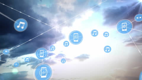 Digital Connections in Cloudy Skyscape Relating Communication and Technology