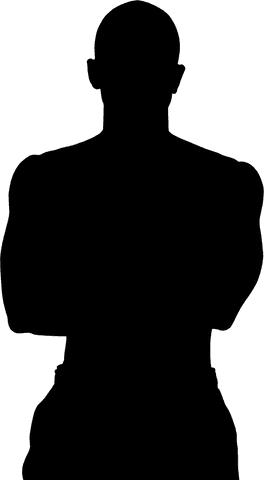 strong male athlete silhouette with transparent background - Download Free Stock Videos Pikwizard.com