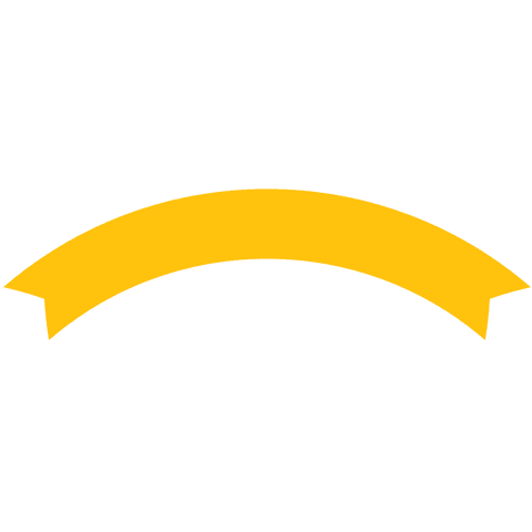 bright yellow ribbon banner illustration on transparent background - Download Free Stock Videos Pikwizard.com