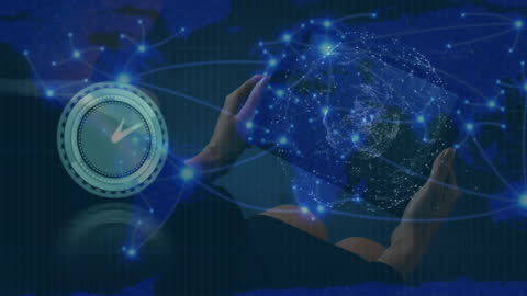 Digital Global Networking with Touchscreen Tablet Interface