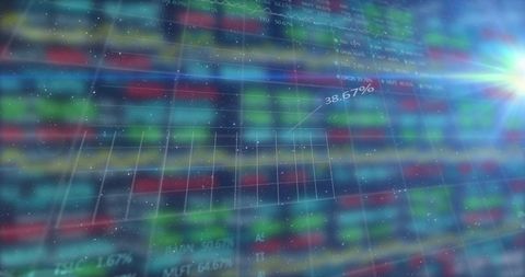 abstract digital finance data background with graph - Download Free Stock Images Pikwizard.com