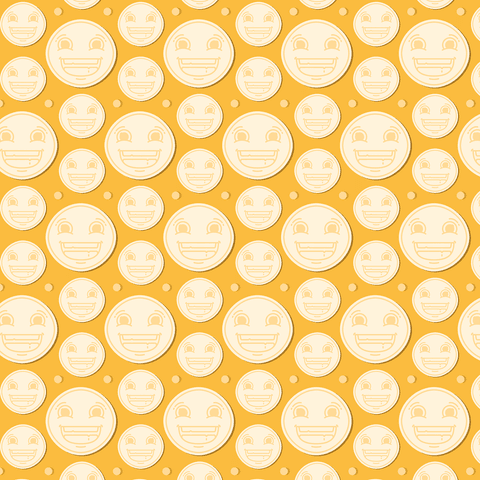 seamless transparent smiley pattern background in vector style - Download Free Stock Videos Pikwizard.com