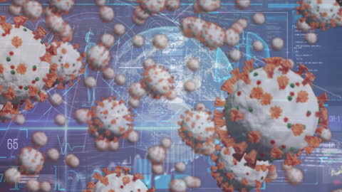 Digital Animation of COVID-19 Pandemic Data Visualization