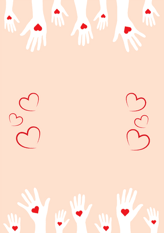 heartfelt hands with hearts on transparent background illustration - Download Free Stock Videos Pikwizard.com