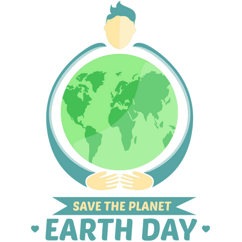 transparent earth day globe illustration with save the planet text - Download Free Stock Videos Pikwizard.com