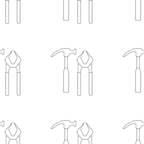 black vector tool pattern on transparent background illustration - Download Free Stock Videos Pikwizard.com
