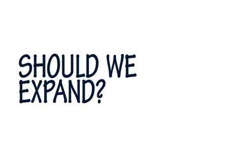 motivational text 'should we expand?' transparent background - Download Free Stock Videos Pikwizard.com