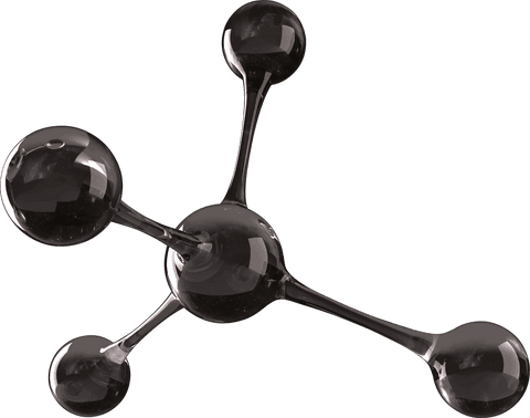 Transparent Abstract Molecule Model with Glossy Balls - Download Free Stock Videos Pikwizard.com