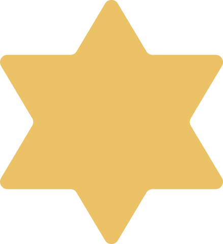 yellow six-pointed star on transparent background classic emblem - Download Free Stock Videos Pikwizard.com