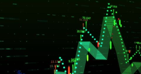 Digital Financial Market Data Visualization - Download Free Stock Images Pikwizard.com