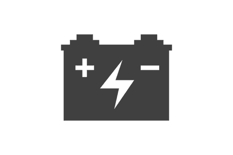 transparent black car battery icon on clear background - Download Free Stock Videos Pikwizard.com