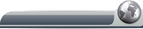 Gray Message Bar with World Globe on Transparent Background - Download Free Stock Videos Pikwizard.com