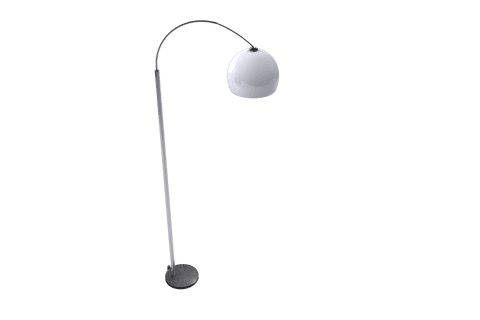 transparent arc floor lamp with modern design - Download Free Stock Videos Pikwizard.com