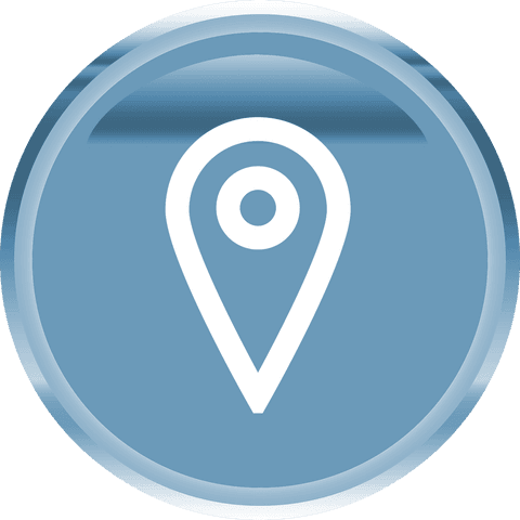 Blue Destination Pin Icon on Transparent Background - Download Free Stock Videos Pikwizard.com