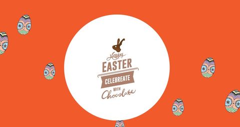 Easter Celebration Banner with Eggs and Typography - Download Free Stock Images Pikwizard.com