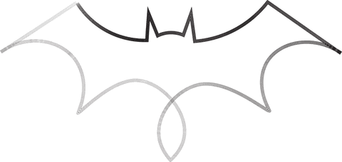 Abstract Bat Symbol Silhouette on Transparent Background - Download Free Stock Videos Pikwizard.com