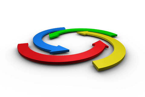 colorful arrows on transparent background circular shape - Download Free Stock Videos Pikwizard.com