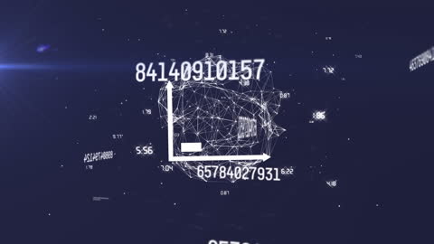 Abstract Digital Data Network with Floating Numbers