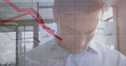 business professional analyzing economic downturn - Download Free Stock Images Pikwizard.com