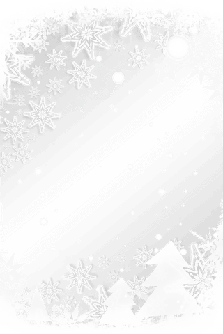 Transparent Snowflake Christmas Theme Frame - Download Free Stock Videos Pikwizard.com